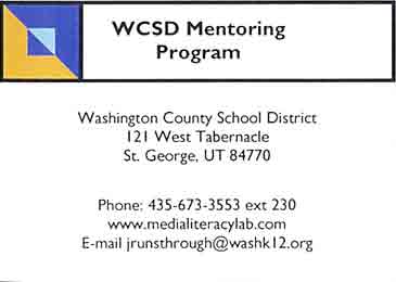 WCSD Mentor Program