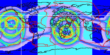 False Collar Gravity Stress Map